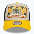 New Era Licence Plate Los Angeles Trucker hellbeige Baseballmütze 3