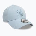 New Era League Essential 9Forty New York Yankees Baseballkappe pastellblau