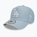 Neue Ära Liga wesentliche Trucker Los Angeles Dodgers Pastell blau Baseballmütze 3