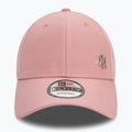 New Era Flawless 9Forty New York Yankees dunkelrosa Baseballkappe 3
