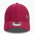 New Era Flawless 9Forty Los Angeles Dodgers Baseballkappe dunkelrot 2
