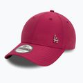New Era Flawless 9Forty Los Angeles Dodgers Baseballkappe dunkelrot 3