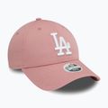 Neue Ära Liga wesentliche 9Forty Los Angeles Dodgers dunkel rosa Baseballmütze