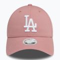 Neue Ära Liga wesentliche 9Forty Los Angeles Dodgers dunkel rosa Baseballmütze 2