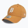 Neue Era Liga wesentliche 9Forty Detroit Tigers dunkel beige Baseballmütze 3