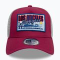 Neue Ära MLB Patch Trucker Los Angeles Dodgers dunkelrot Baseballmütze 2