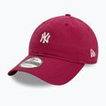 New Era Mini Washed 9Twenty New York Yankees dunkelrot Baseballkappe 2