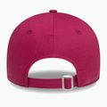 Neue Era Metallic Logo 9Forty Los Angeles Dodgers Baseballkappe dunkelrot 4