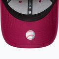 Neue Era Metallic Logo 9Forty Los Angeles Dodgers Baseballkappe dunkelrot 5