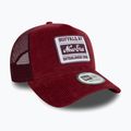 Neue Era NE Patch Cord Trucker dunkelrot Baseballmütze
