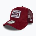 Neue Era NE Patch Cord Trucker dunkelrot Baseballmütze 2