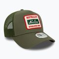 Neue Era NE Patch Trucker grün med Baseballmütze