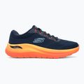 Herrenschuhe SKECHERS Arch Fit 2.0 navy leather/multi trim 2