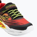 Kinder-Schuhe SKECHERS Flex-Glow Ultra schwarz/rot 7