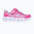 Kinder Schuhe SKECHERS Heart Lights Boogie Love hot pink/multi 2
