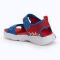 SKECHERS Creature Splash blau/rot Kindersandalen 3