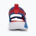 SKECHERS Creature Splash blau/rot Kindersandalen 6
