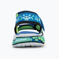 SKECHERS Mega Splash Kindersandalen schwarz/blau/lime 6