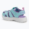 SKECHERS Kindersandalen Play Scene Splash Cute Crew türkis/lavendel 3