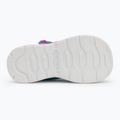 SKECHERS Kindersandalen Play Scene Splash Cute Crew türkis/lavendel 4