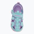 SKECHERS Kindersandalen Play Scene Splash Cute Crew türkis/lavendel 5