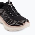 Damen Schuhe SKECHERS Summits Plus Soft Luster schwarz/roségold 7