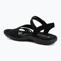 Damensandalen SKECHERS Reggae Slim Coffee Run black 3