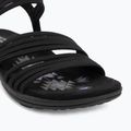 Damensandalen SKECHERS Reggae Slim Coffee Run black 7