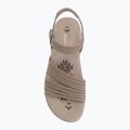 Damensandalen SKECHERS Reggae Slim Coffee Run gray 5