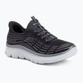 Damen Schuhe SKECHERS Summits Plus Soft Luster charcoal/silver