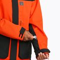 Herren Snowboardjacke Volcom Kleveland orange shock 10