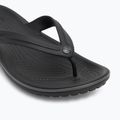 Crocs Crocband Flip-Flip-Flops schwarz/schiefergrau 7