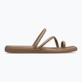 Damen-Pantoletten Crocs Miami Toe Loop Sandal milk chocolate 9