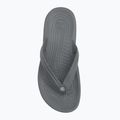Crocs Crocband Flip-Flip-Flops schiefergrau/rauch 5