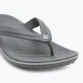 Crocs Crocband Flip-Flip-Flops schiefergrau/rauch 7