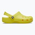 Crocs Classic Clog Kleinkind-Flip-Flops cybergelb