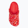 Badeschuhe Crocs Classic Valentines Day Clog cherry red 7