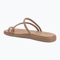 Damen-Pantoletten Crocs Miami Toe Loop Sandal milk chocolate 3