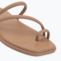 Damen-Pantoletten Crocs Miami Toe Loop Sandal milk chocolate 7