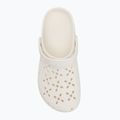 Crocs Classic Floral Cutout Clog Kreide Flip-Flops 6