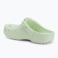 Crocs Classic Floral Cutout Clog Flip-Flops Jade Farbton 4