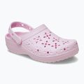 Crocs Classic Floral Cutout Clog rosa Milch