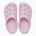 Crocs Classic Floral Cutout Clog rosa Milch 2