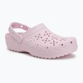 Crocs Classic Floral Cutout Clog rosa Milch 2
