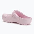 Crocs Classic Floral Cutout Clog rosa Milch 4