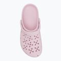 Crocs Classic Floral Cutout Clog rosa Milch 6