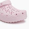 Crocs Classic Floral Cutout Clog rosa Milch 8