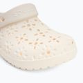 Badeschuhe Kinder Crocs Classic Floral Cutout Clog Kids chalk 8