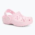 Badeschuhe Kinder Crocs Classic Floral Cutout Clog Kids Toddler pink milk 2