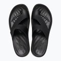 Crocs Getaway Platform Zehenschleife Damen Flip Flops schwarz 2